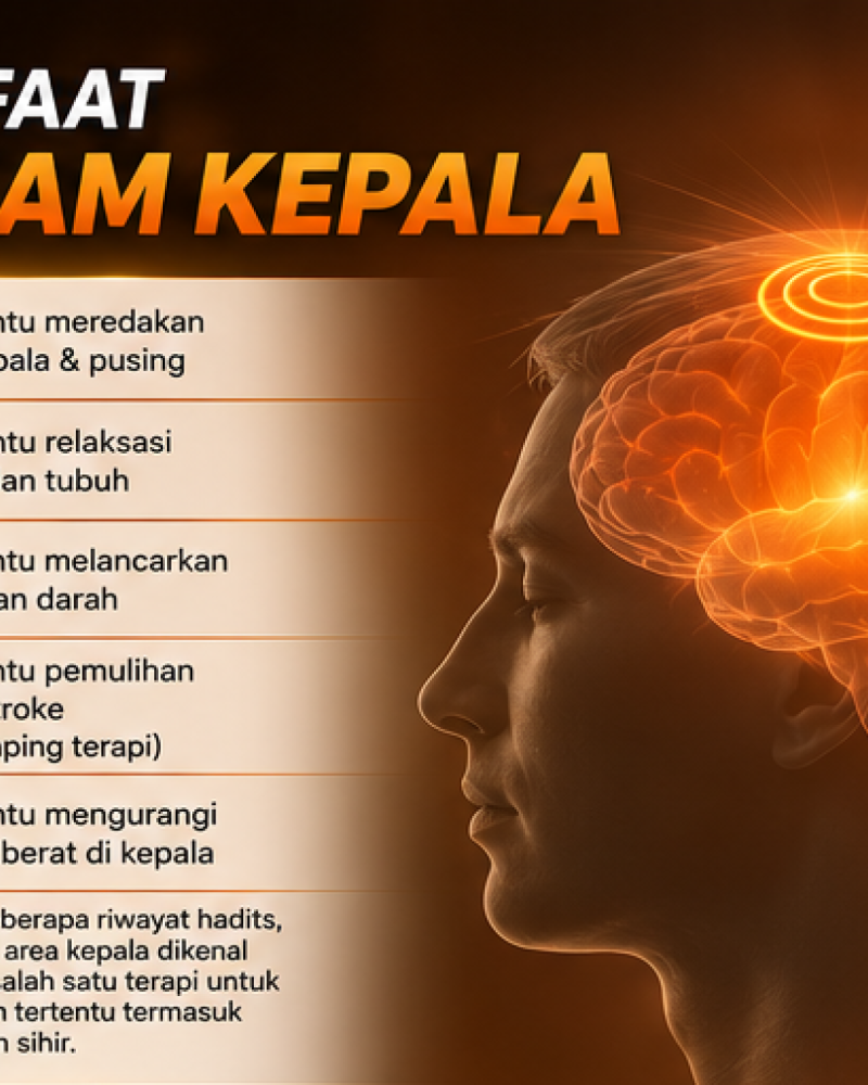 Bekam Kepala Tanpa Cukur (BKTC) – Praktis & Tetap Estetik