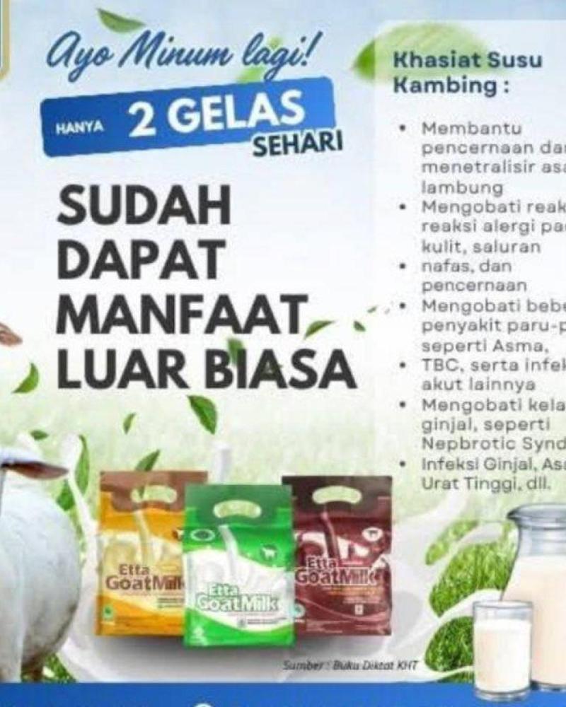 Susu kambing etawa bubuk Susu kambing etawa bubuk