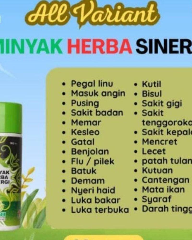 Minyak herba sinergi